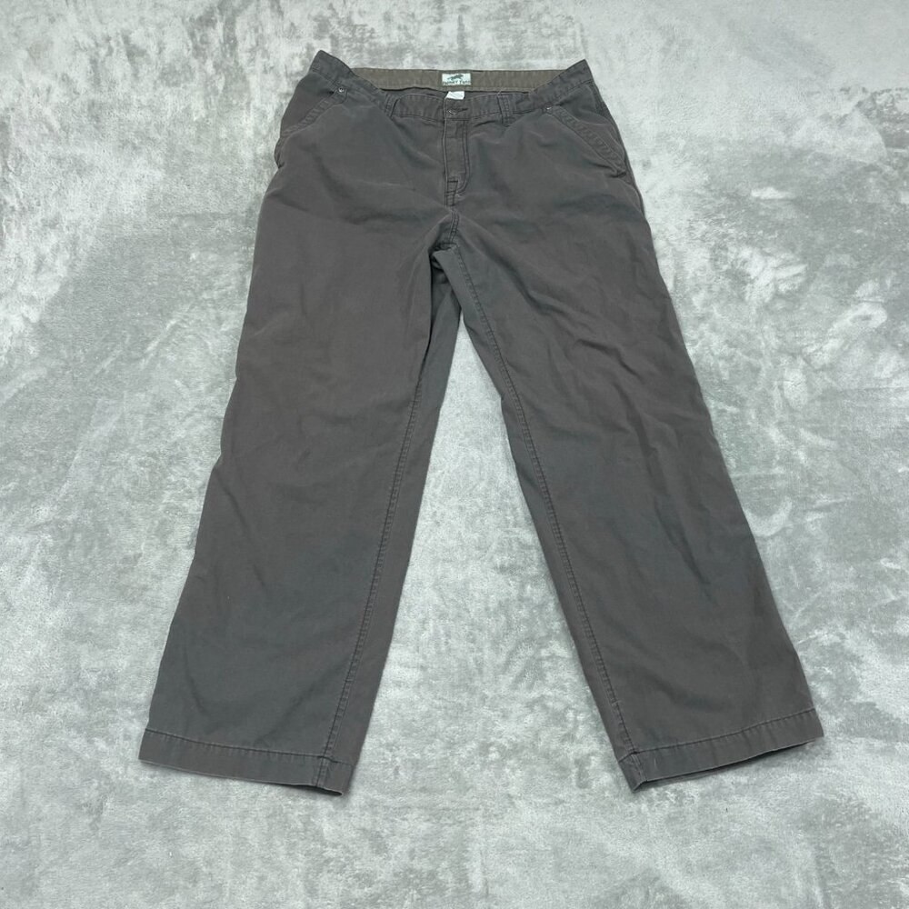 Horny Toad Mens Brown Casual Chino Pants Size 38 Relaxed Fit Durable 6958